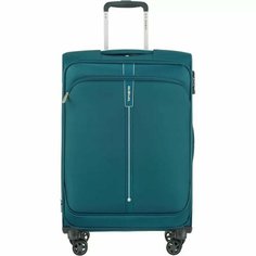 Чемодан Samsonite, 105 л, размер L, бирюзовый