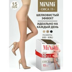 Колготки MiNiMi Erica, 15 den, 10 шт., размер 5, daino