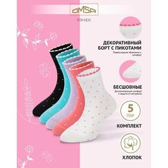 Носки Omsa размер 31-34 (18-20), , разноцветный