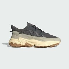 Кроссовки adidas Ozweego, размер UK 8.5, бежевый, серый