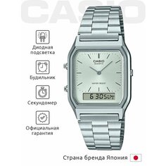 Наручные часы CASIO Vintage, серебряный