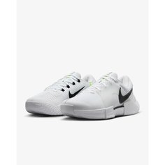 Кроссовки NIKE zoom GP Challaenge, размер 46EU - 12US (30cм), белый/черный