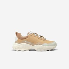 Кроссовки LACOSTE L-GUARD BRKR, размер T105, светло-коричневый/белый