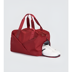 Сумка спортивная ForAll, 30 л, 26х26х46 см, ручная кладь, красная