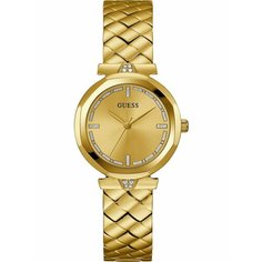 Наручные часы GUESS, золотой, желтый