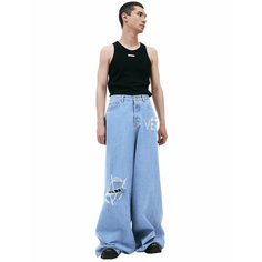 Джинсы Vetements, размер 32, голубой