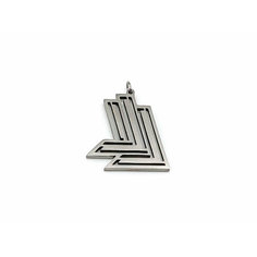 Подвеска Metal Souvenir, серебристый