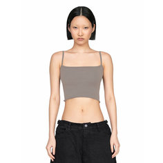 Топ XSAI SLIP TOP, размер S, сeрый