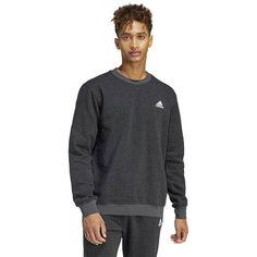 Свитшот adidas, размер XXL, , черный