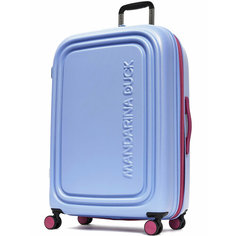 Чемодан Mandarina Duck, 90 л, розовый, фиолетовый