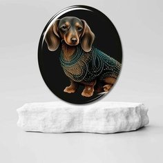 Брошь, коричневый/бежевый Нет бренда