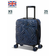 Чемодан IT Luggage, 25 л, размер XS, синий