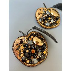 Брошь, стекло, кристалл, черный Your Beautiful Brooch