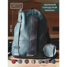 Сумка-рюкзак sashabred, 15 л40 см, ручная кладь, зеленый