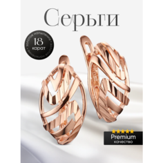 Серьги, золотой Нет бренда