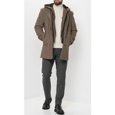 Пальто MISTEKS design, размер 46-182, коричневый