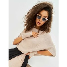 Джемпер Lesnikova Design, размер 44-48, , бежевый