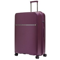 Чемодан Robinzon Madeira Deluxe, 104 л, фиолетовый