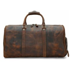 Сумка дорожная , 35 л, 25х27х51 см, ручная кладь, коричневый Camelbags