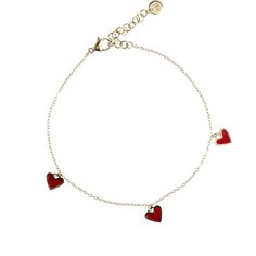 Браслет-цепочка XUPING JEWELRY, эмаль, размер 21 см, размер M, диаметр 6 см, золотистый