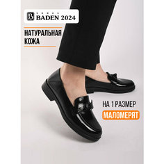 Лоферы Baden, размер 38, черный