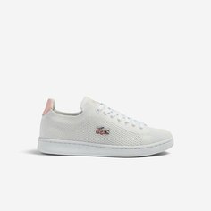 Кеды LACOSTE, размер T65, белый/розовый