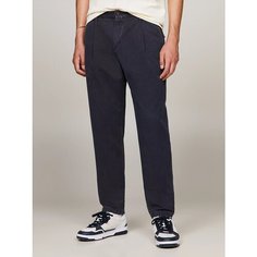 Брюки классические TOMMY HILFIGER, размер 34/32, синий