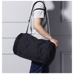 Сумка спортивная , 27х25х27 см, ручная кладь, черный Guangzhou Top Quality Leather Products