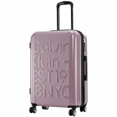 Чемодан CALVIN KLEIN, 72 л, розовый