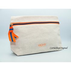 Косметичка Vichy, 23х14, , бежевый