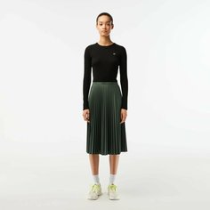 Юбка LACOSTE, размер TL, темно-зеленый