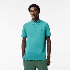 Поло LACOSTE Regular Fit, размер T3, бирюзовый