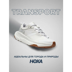 Кроссовки HOKA Transport, полнота D, размер US11D/UK10.5/EU45 1/3/JPN29, белый