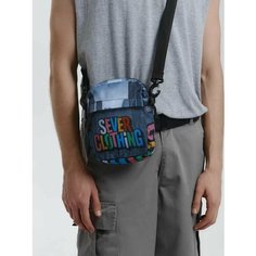 Сумка мессенджер SEVERCLOTHING, серый