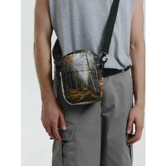 Сумка мессенджер SEVERCLOTHING, серый