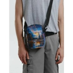 Сумка мессенджер SEVERCLOTHING, синий