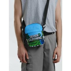Сумка мессенджер SEVERCLOTHING, голубой
