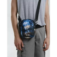 Сумка мессенджер SEVERCLOTHING, синий