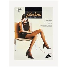 Колготки Filodoro Classic Ninfa, 20 den, размер 3, antracite Filodoro®