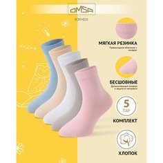 Носки Omsa 5 пар, размер 31/34, , мультиколор