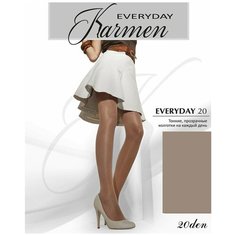 Колготки Karmen Everyday, 20 den, 3 класс компресии, размер 3, glace Кармен
