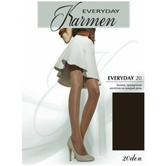 Колготки Karmen Everyday, 20 den, 3 класс компресии, размер 3, nero Кармен