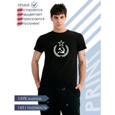 Футболка Just4you, размер 54, черный