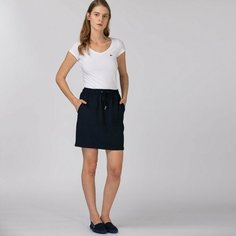 Юбка LACOSTE, размер T40, темно-синий