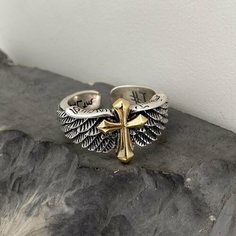 Кольцо, безразмерное, ширина 8 мм, красный Green Crystal