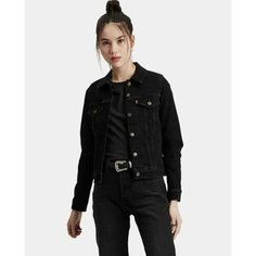 Джинсовая куртка Levis Trucker, размер M, черный Levis®