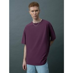 Футболка Ticle, размер 46, темно-фиолетовый