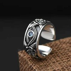 Кольцо, безразмерное, ширина 10 мм, серебряный Green Crystal