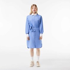 Платье LACOSTE, размер T40, синий/белый