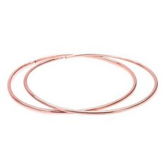 Серьги конго The Jeweller, серебро, 925 проба, золочение, размер 50 мм, , золотистый